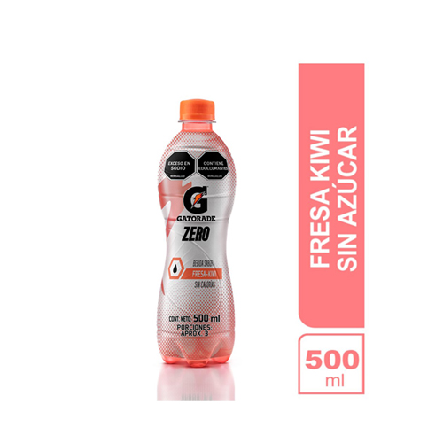 REHID. GATORADE SIN AZUCAR FRESA-KIWI BOT X 500 ML