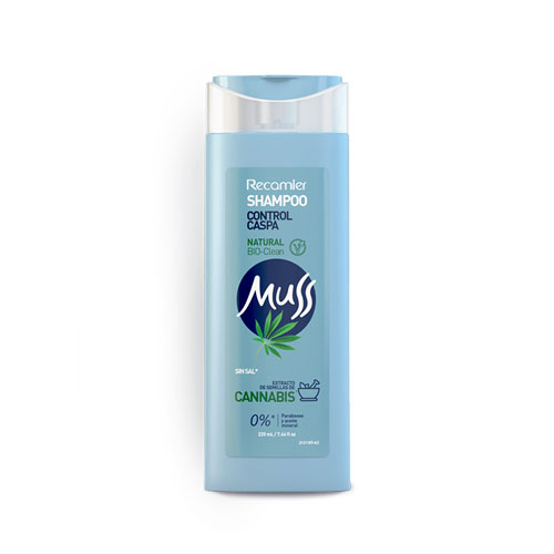 CHAMPU MUSS CONTROL CASPA CANABIS X 220ML