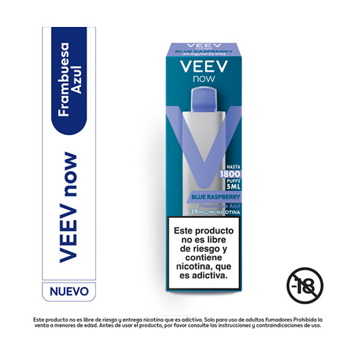 VEEV NOW FRAMBUESA AZUL 5 ML X 1 UND