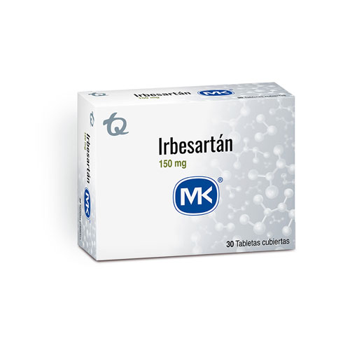 IRBESARTAN 150 MG MK ** CAJA X 30 TABS