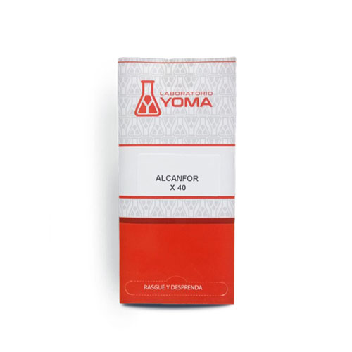 ALCANFOR YOMA CAJA X 40 S/S