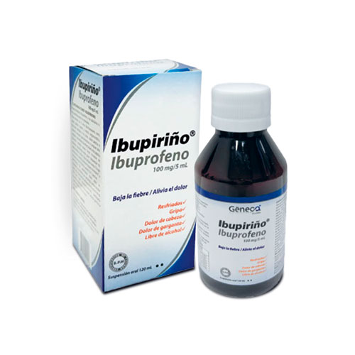 IBUPIRINO 100 MG/5 ML SUSP FCO X 120 ML