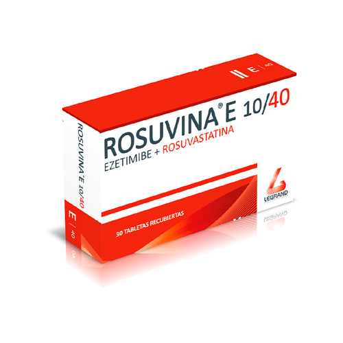 ROSUVINA E 10/40 CAJA X 30 TABS