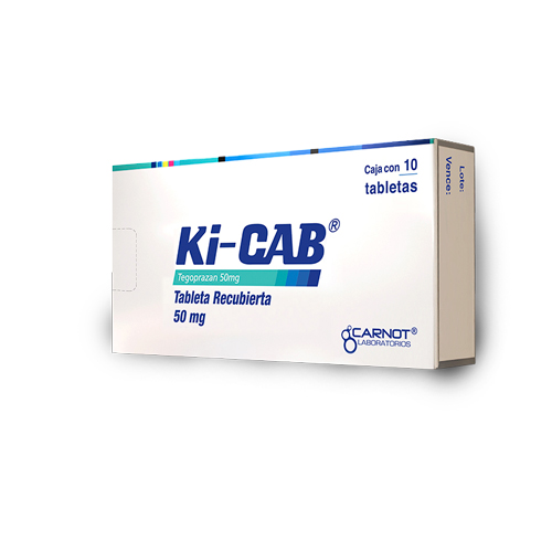 KI-CAB 50 MG CAJA X 10 TABS