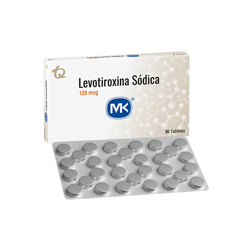 LEVOTIROXINA 125 MCG MK CAJA X 30 TABS