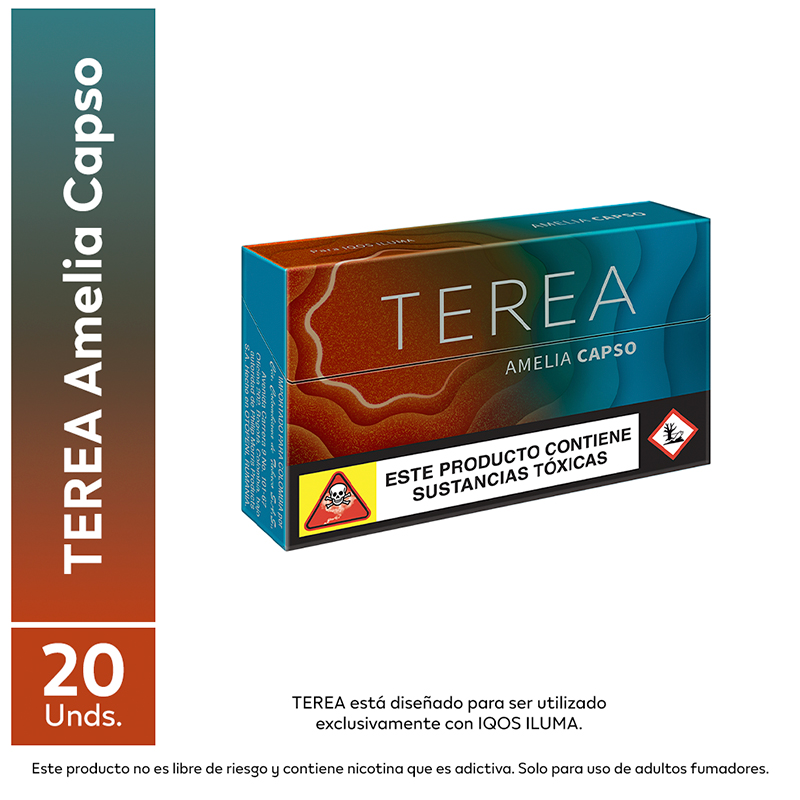 CIGAR. TEREA AMELIA CAPSO X 20 UNDS
