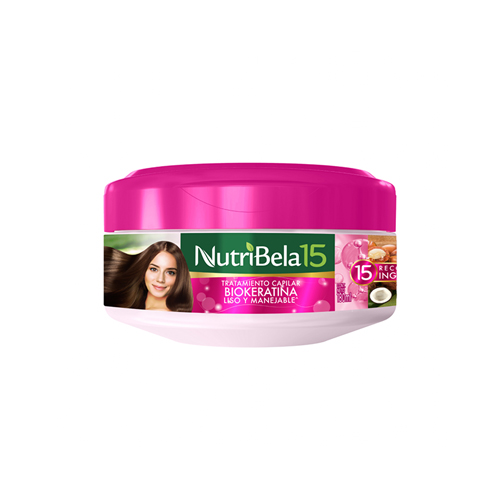 TRAT.NUTRIBELA15 BIOKERATINA FCO X 180 ML