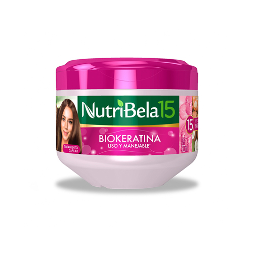 TRAT.NUTRIBELA15 BIOKERATINA FCO X 300 ML