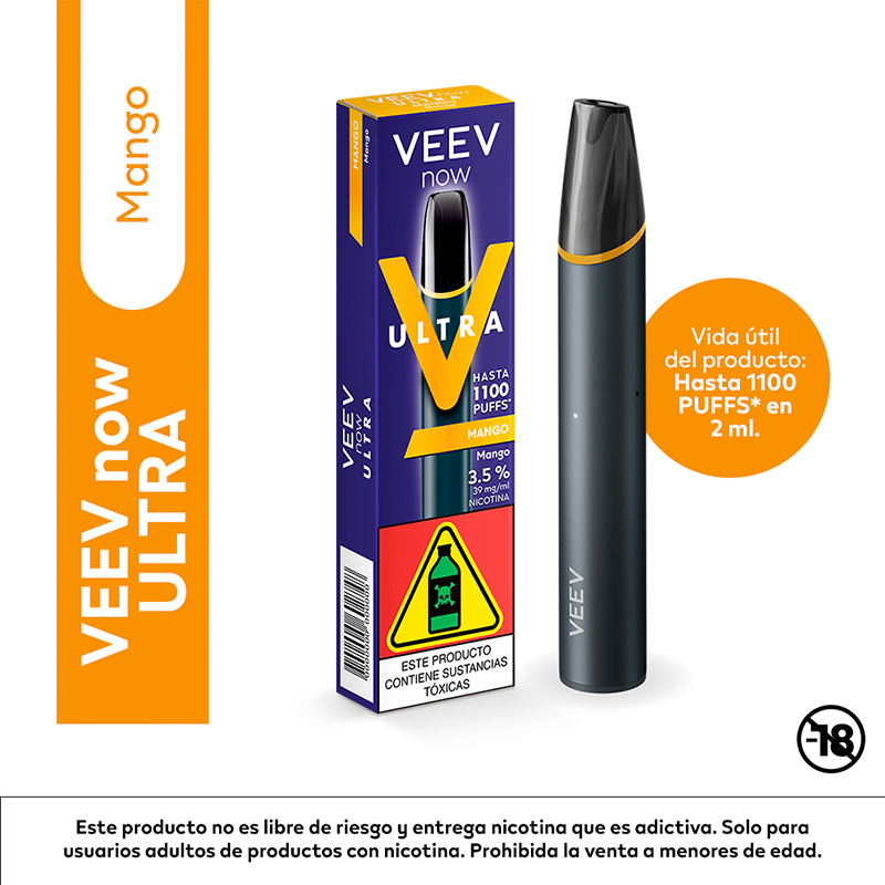 VEEV NOW ULTRA MANGO X 1 UND