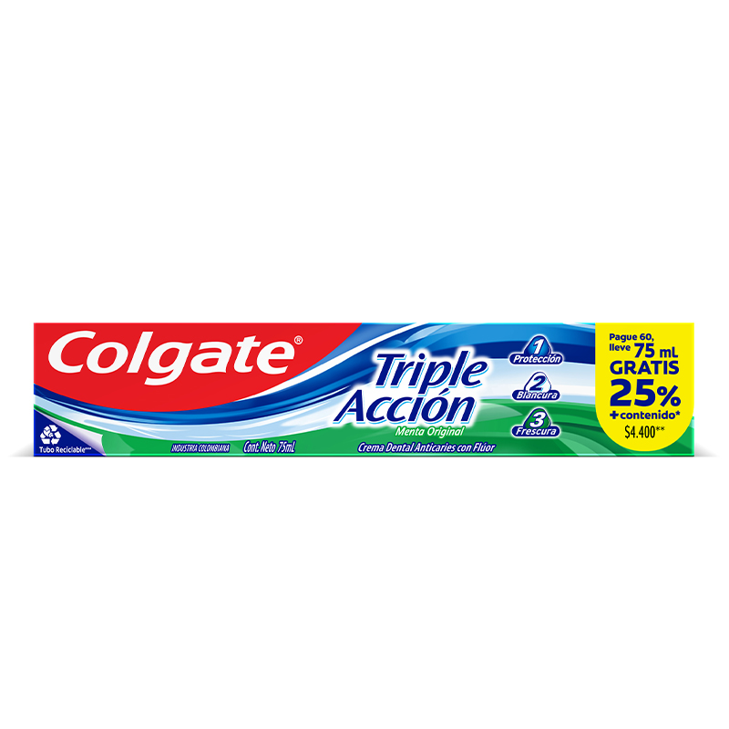 CREMA DENT.COLGATE T/A PG 60 LLV 75 ML