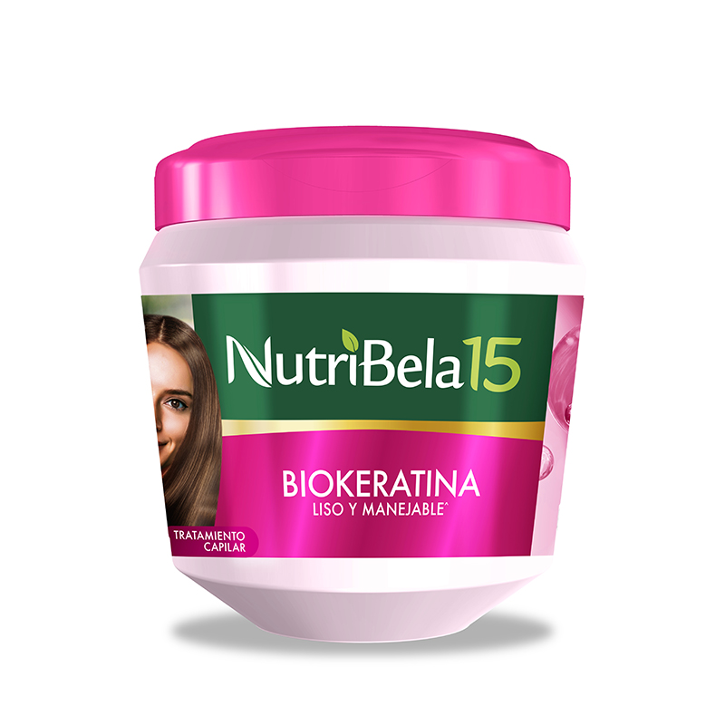 TRAT.NUTRIBELA15 BIOKERATINA FCO X 450 ML