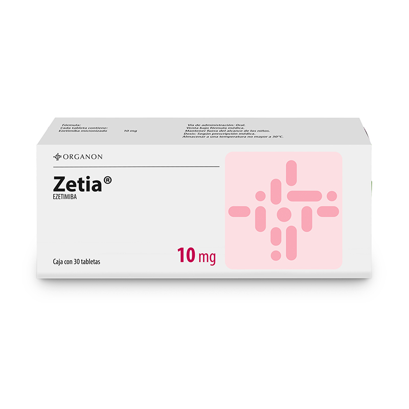 ZETIA 10 MG CAJA X 30 TABS