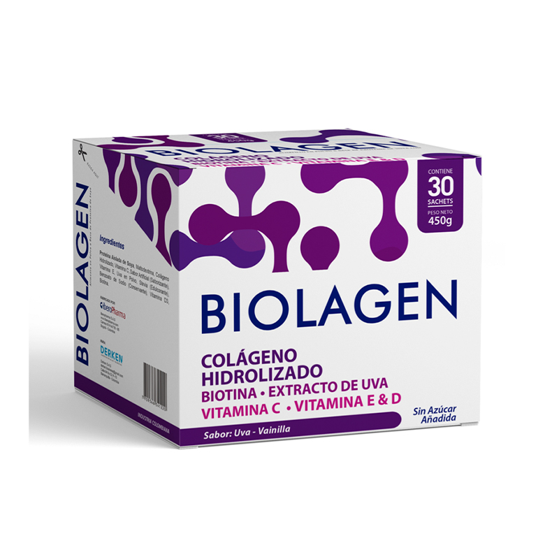 BIOLAGEN UVA-VAINILLA CAJA X 30 S/S