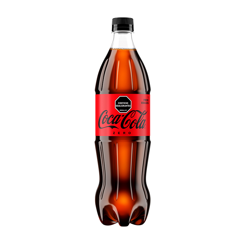 GASE. COCA-COLA ZERO BOT X 1 LT