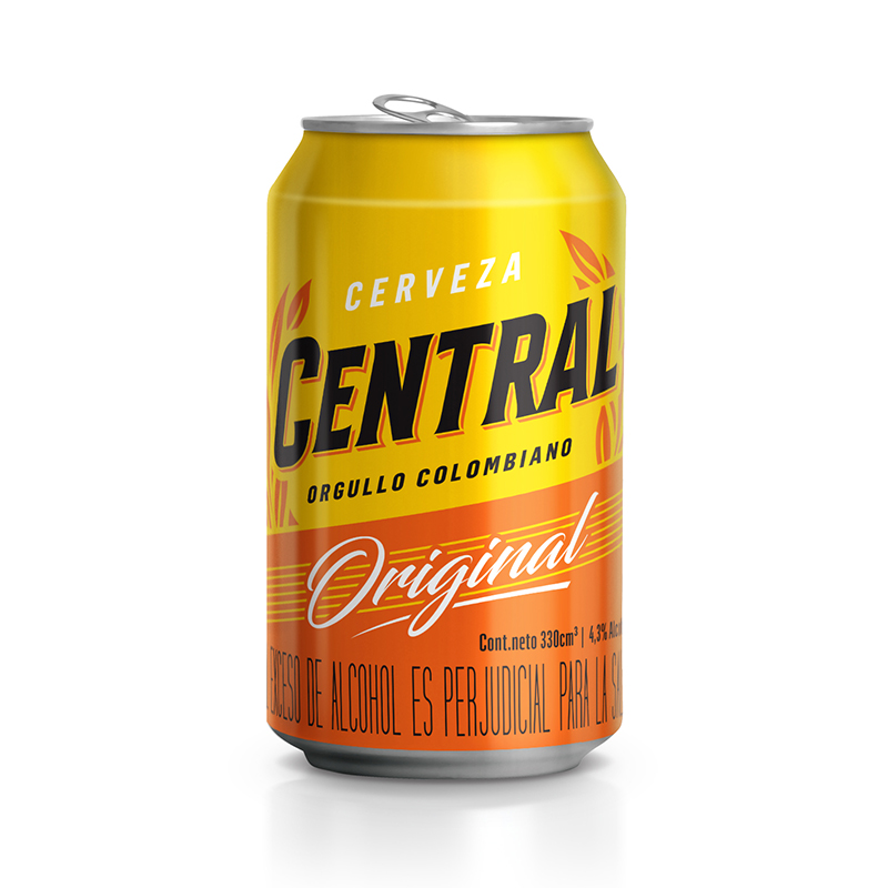 CERVEZA CENTRAL LATA X 330 ML
