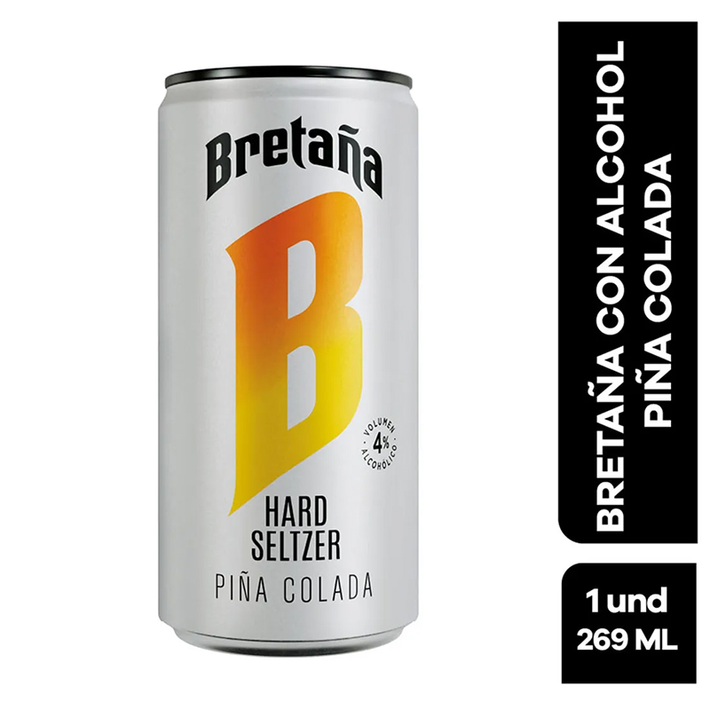 BRETANA PINA COLADA HS LATA X 269 ML