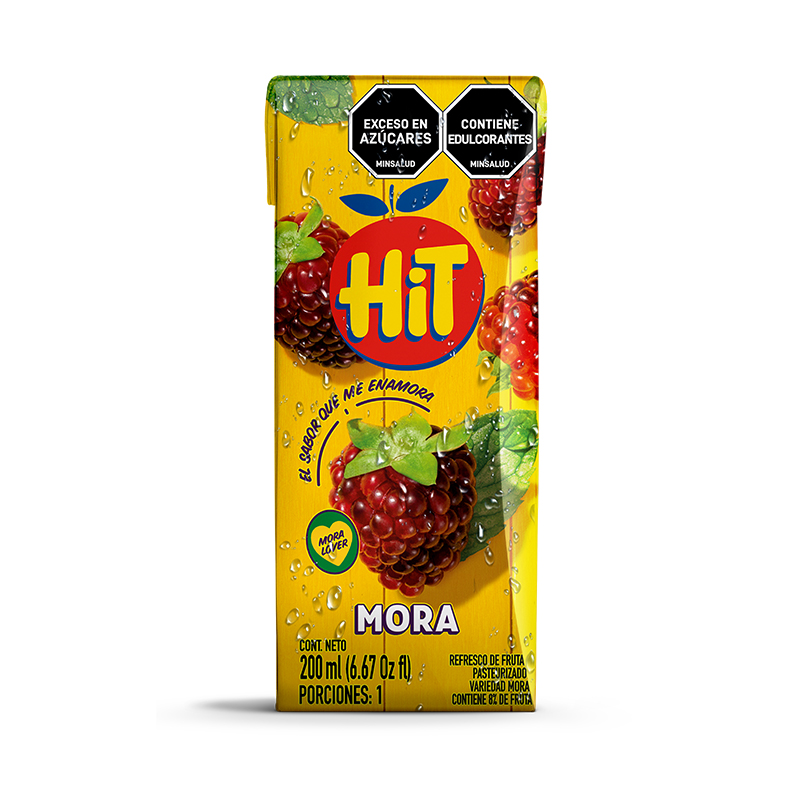 JUGO HIT MORA CAJA X 200 ML