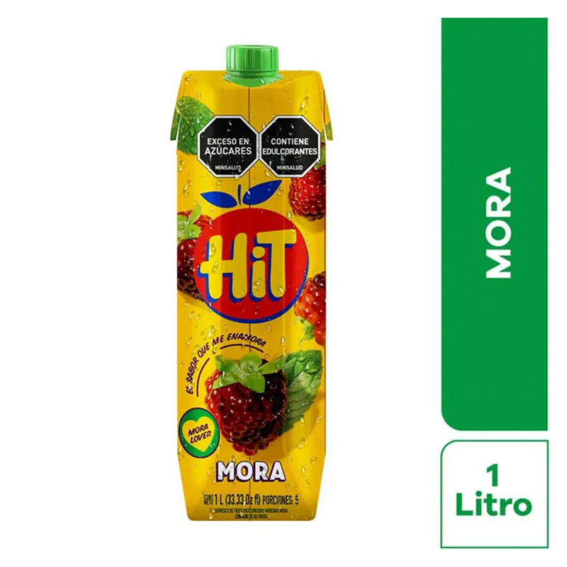 JUGO HIT MORA CAJA X 1 LT