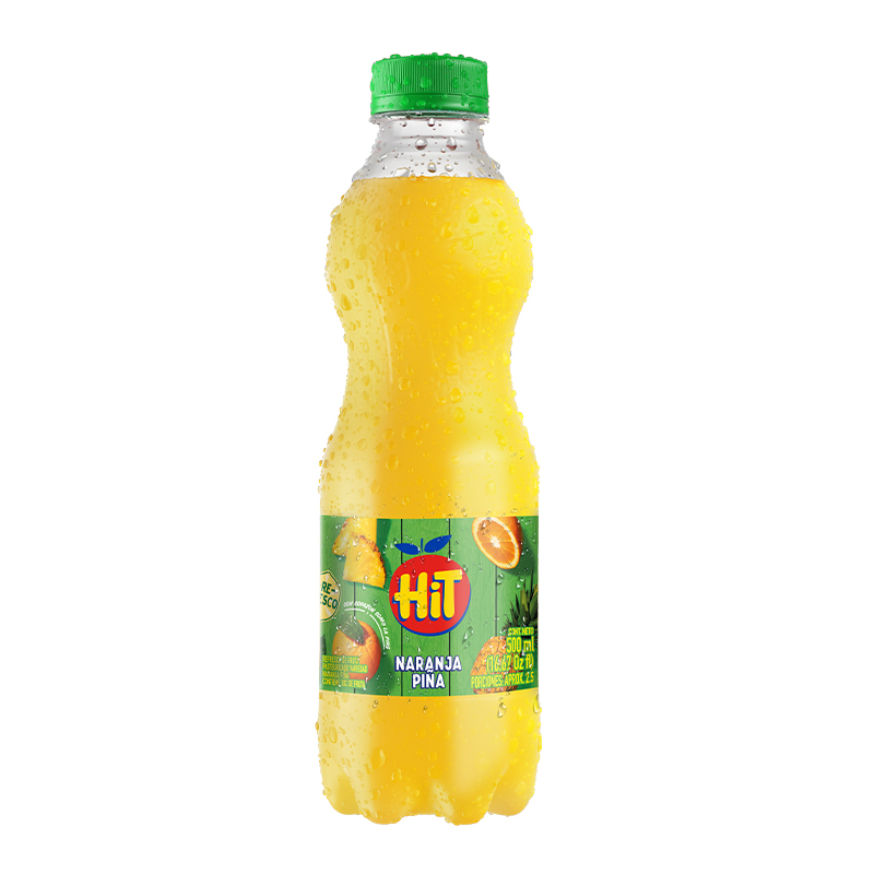 JUGO HIT NARANJA PINA BOT X 500 ML