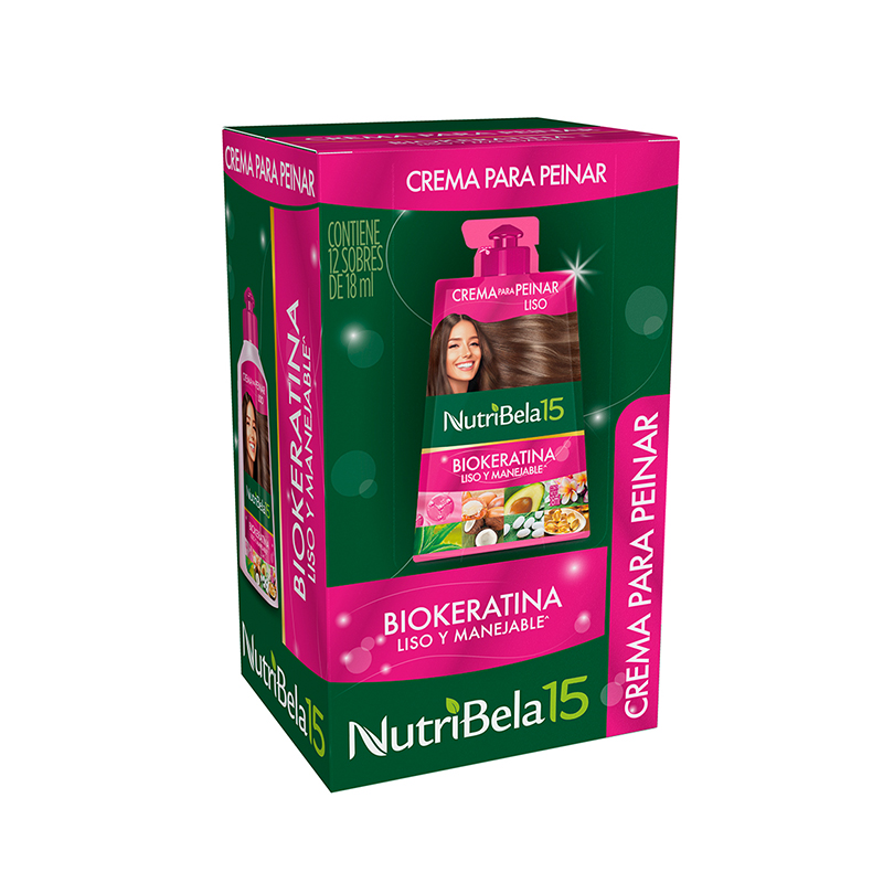 CREMA PEINAR NUTRIBELA BIOKERATINA CAJA X 12 S/S