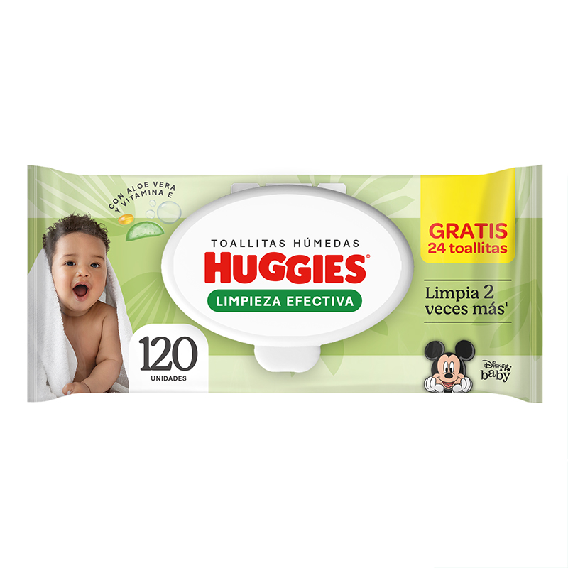 TOALLITAS HUGGIES PG 96 LLV 120 U