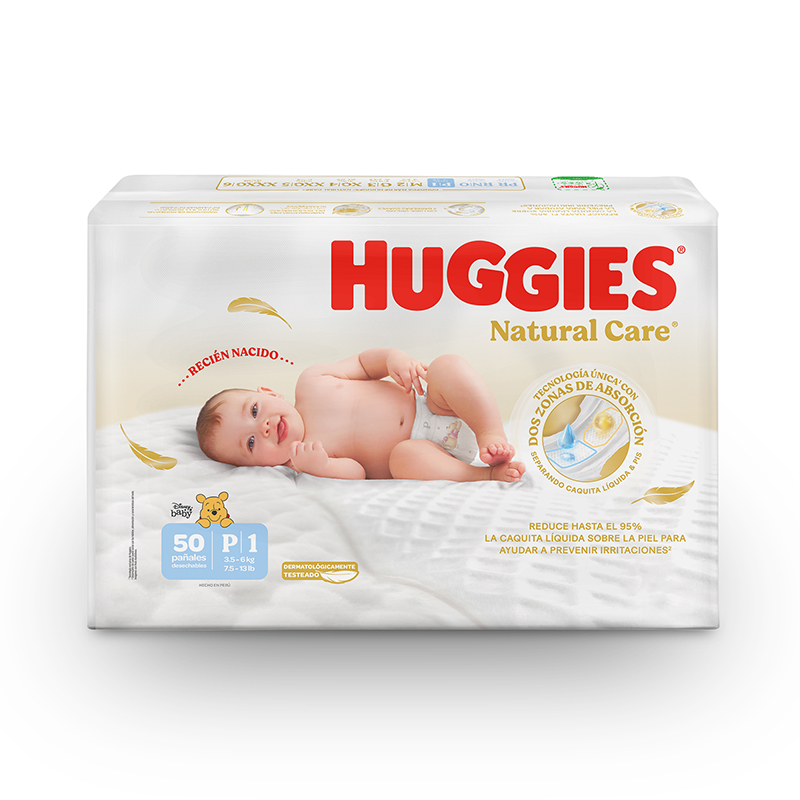 PANAL HUGGIES NATCARE ET1 P X 50 UNDS