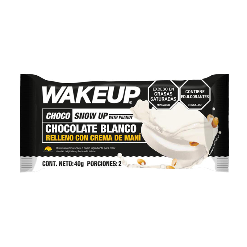CHOCOLATE BLANCO WAKEUP X 40 GR