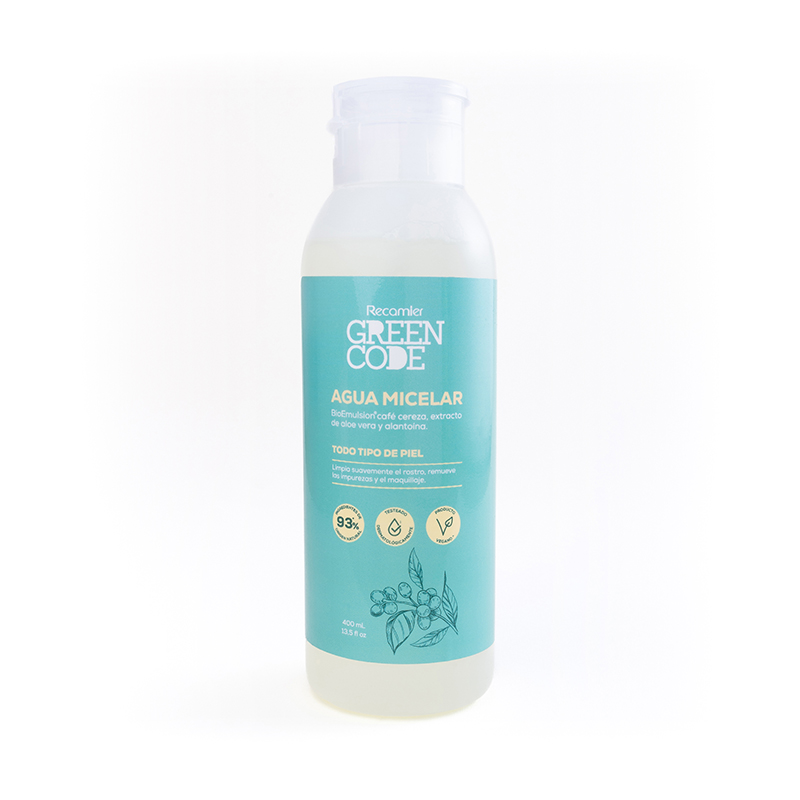 AGUA MICELAR GREEN CODE FCO X 400 ML