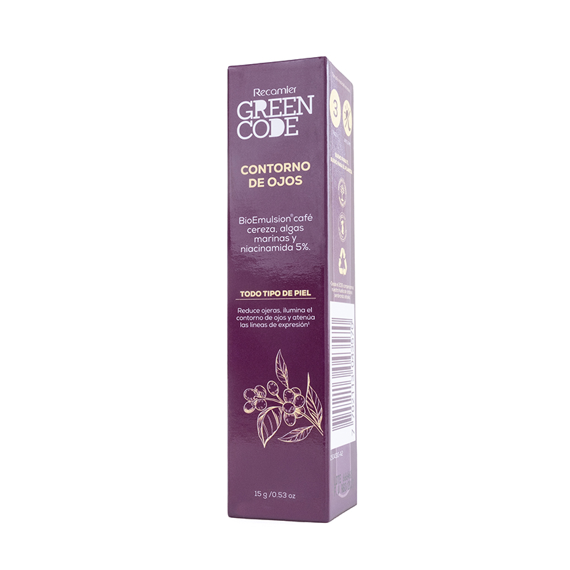 CREMA GREEN CODE CONTORNO OJOS TUBO X 15 GR