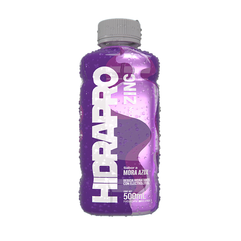 HIDRAPRO MORA AZUL FCO X 500 ML