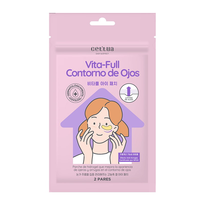 PARCHE FACIAL CETTUA CONTORNO OJOS X 2 UNDS