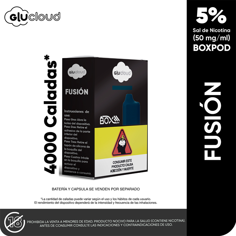 GLUCLOUD FUSION BOX POD 4000 X 1 CAPSULA