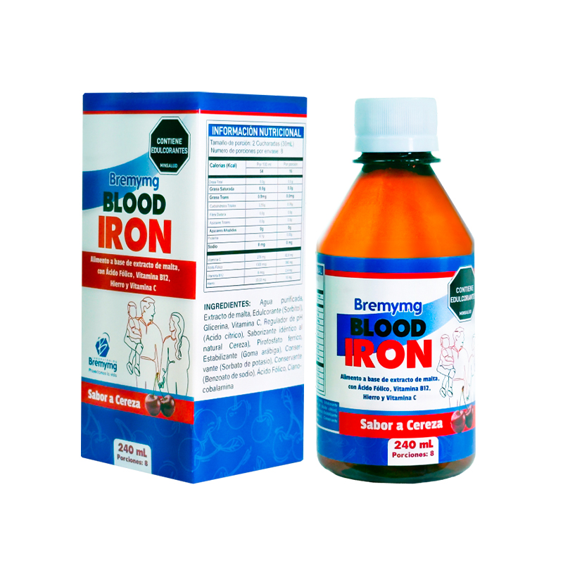 BLOOD IRON CEREZA FCO X 240 ML