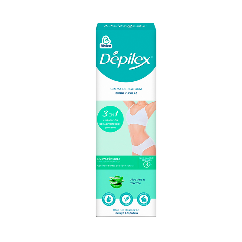 DEPILEX CREMA BIKINI Y AXILAS TUBO X 100 GR