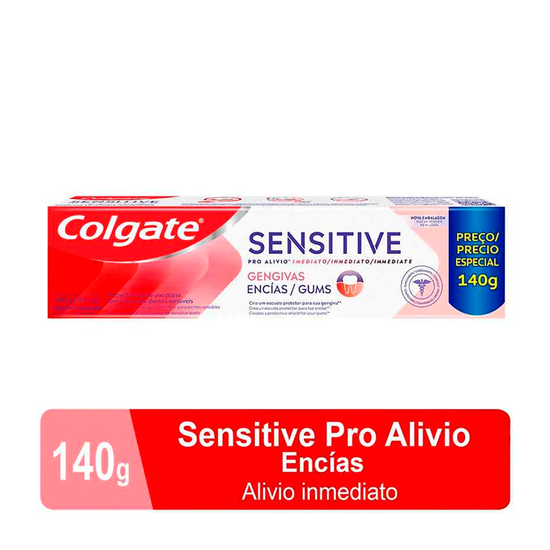 CREMA DENT.COLGATE SENSITIVE PROALIVIO ENCIAS X 140GR